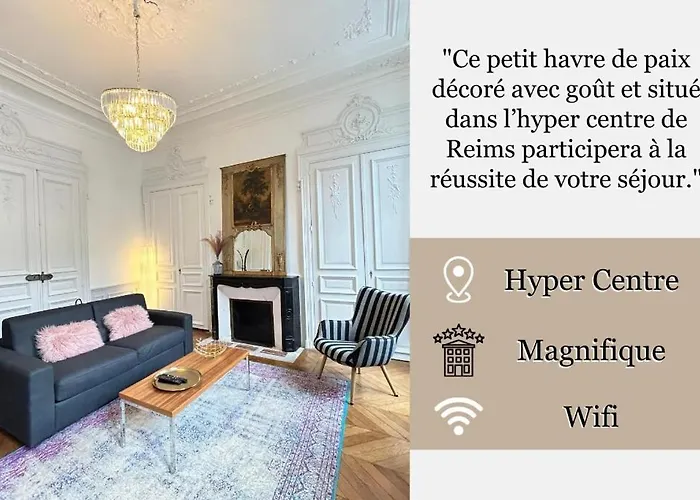 Apartment Libergier Superbe T2 A Cote De La Cathedrale *